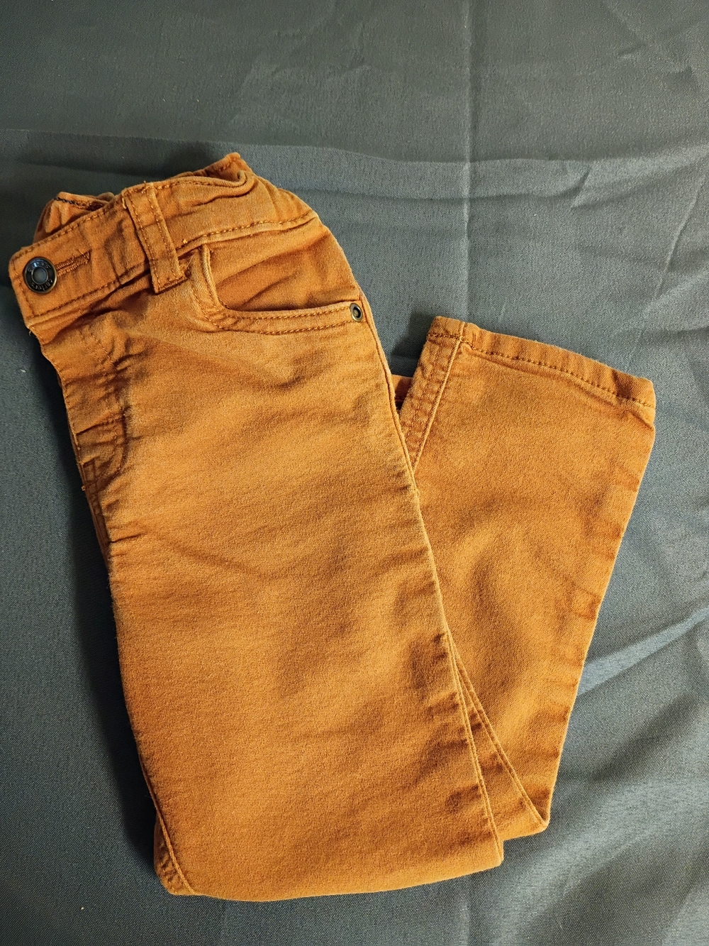 Toddler Mustard Skinny Jeans